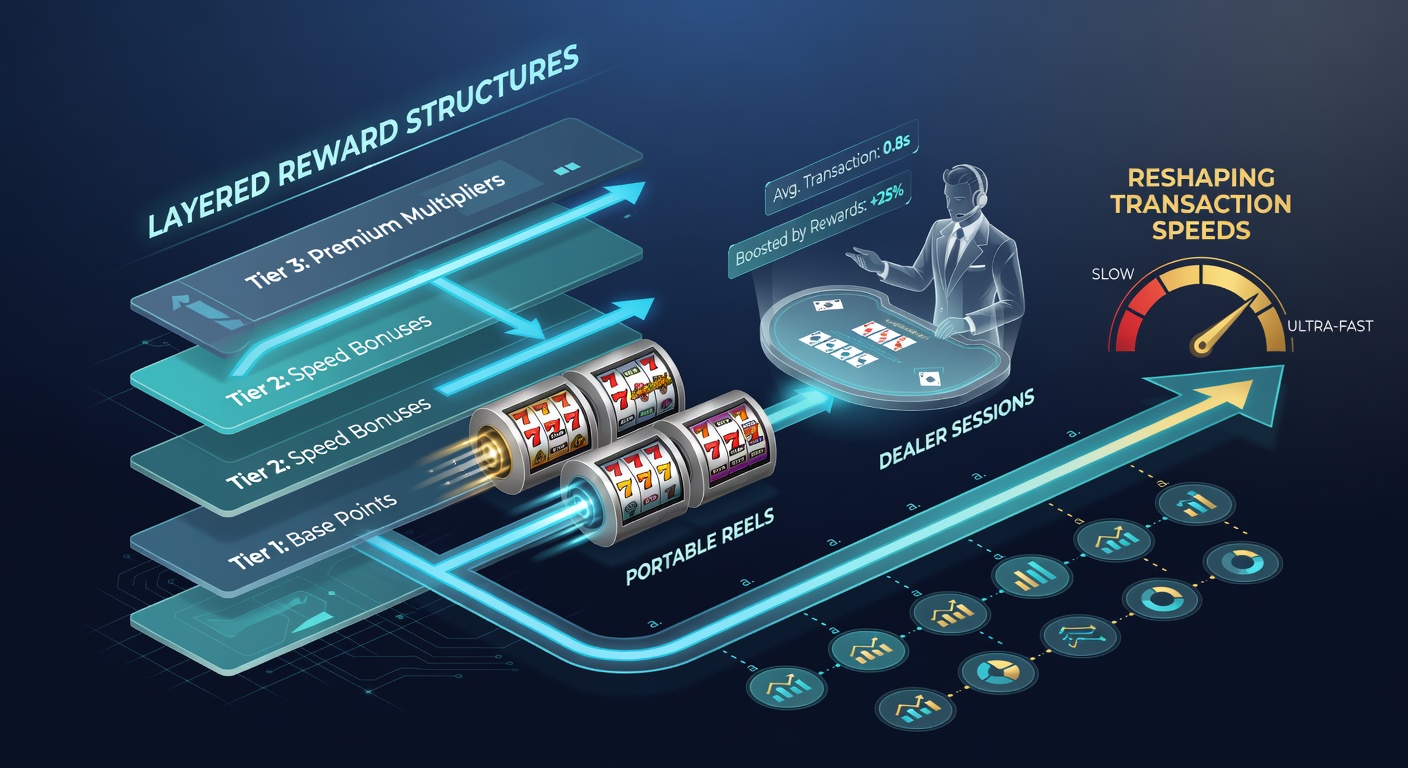 Transactiesnelheden in live dealer en sportodds platforms met beloningslagen