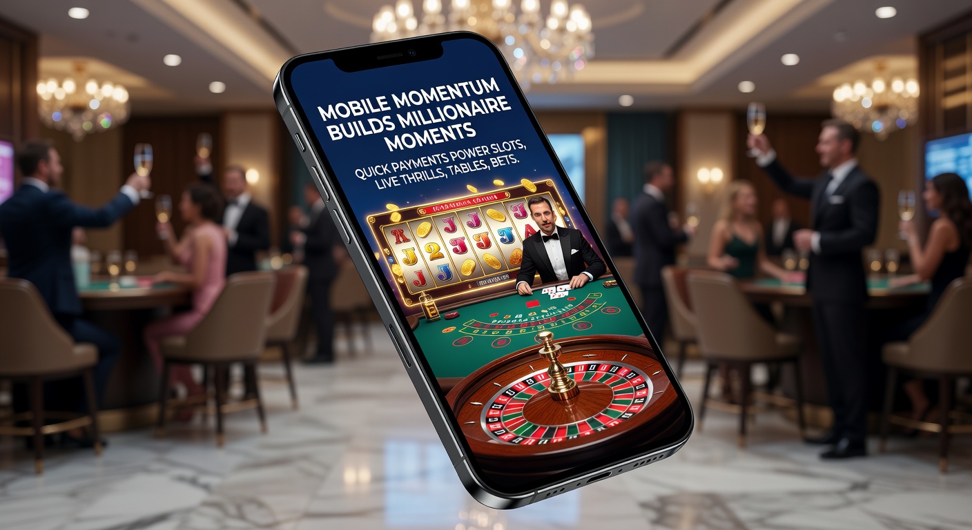 Dynamische close-up van een smartphone scherm met live sportweddenschap op een voetbalwedstrijd, overlappend met een jackpot teller en een VIP bonus popup tijdens een snelle mobiele uitbetaling